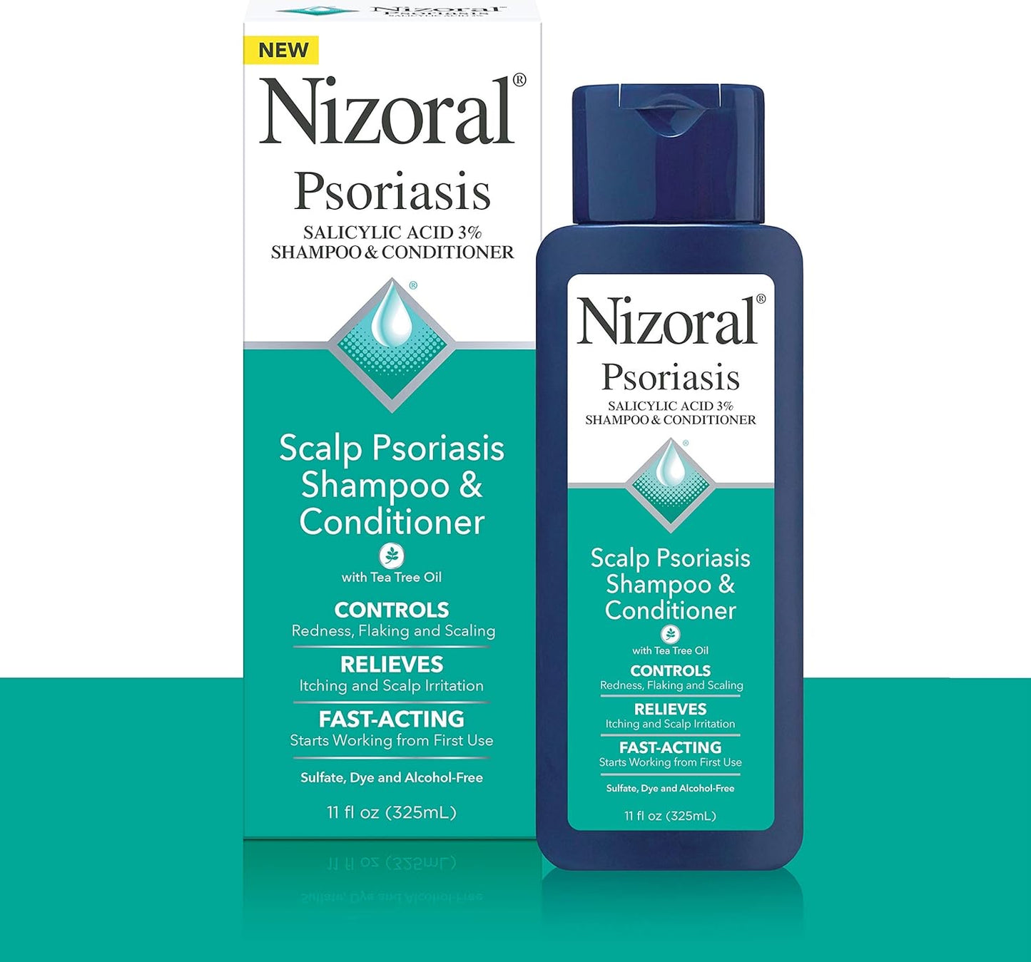 Nizoral Scalp Care Shampoo & Conditioner | Cleansing Relief Formula | 11oz
