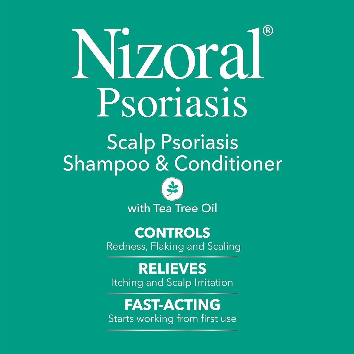 Nizoral Scalp Care Shampoo & Conditioner | Cleansing Relief Formula | 11oz