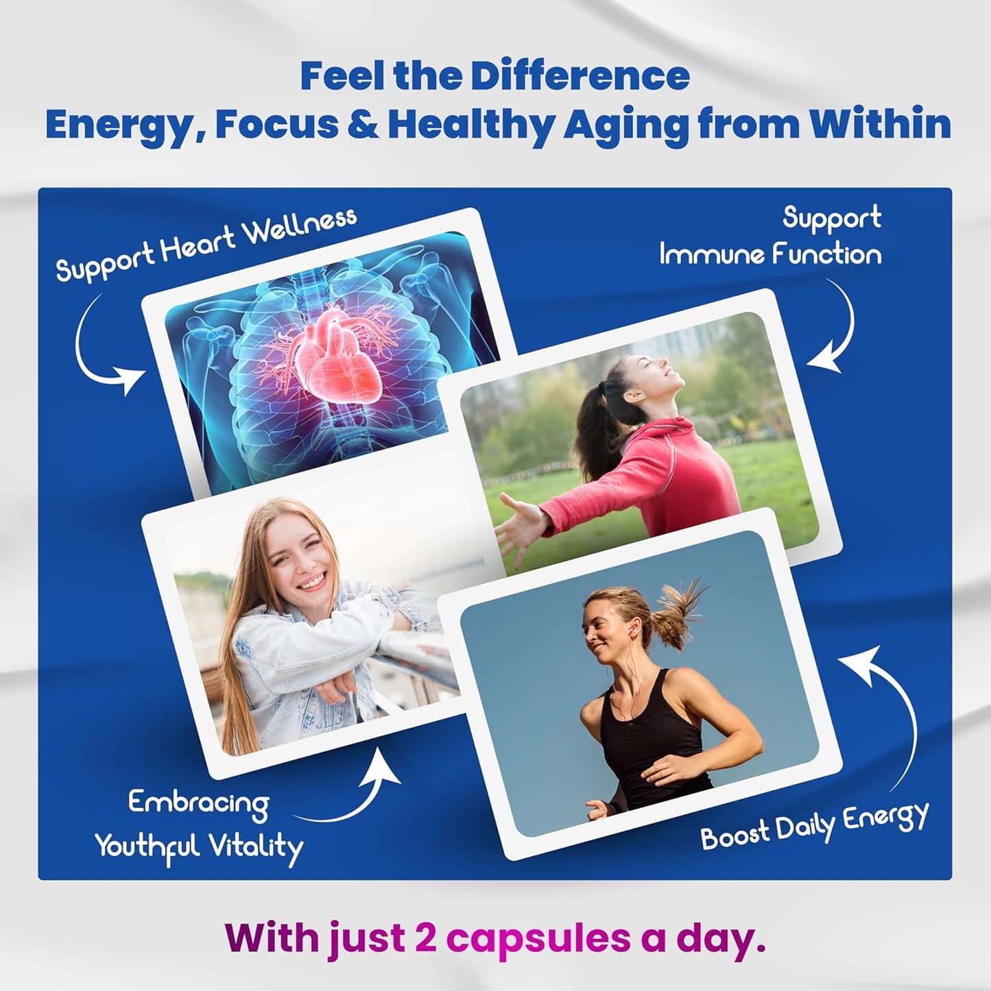 VEGATOT 10-in-1 Resveratrol + Quercetin | Healthy Aging, Immune & Brain Support – 90 Capsules