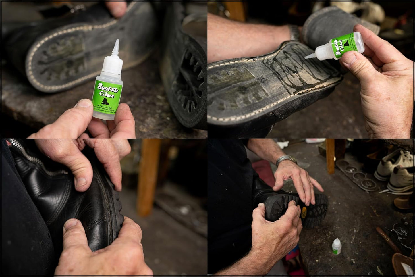 Boot-Fix Shoe Glue: Instant Professional Grade Shoe Repair Glue