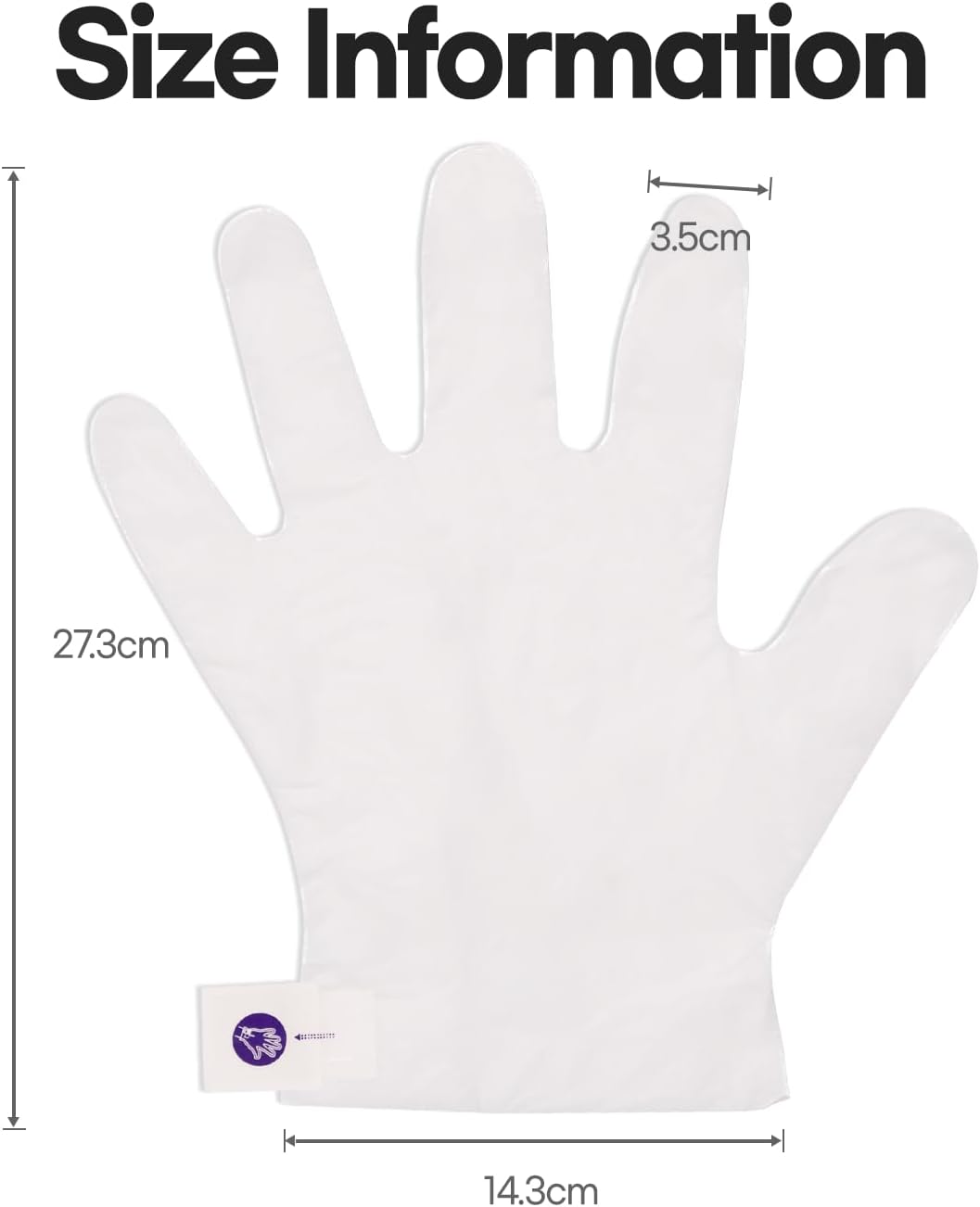 Epielle Intensive Repairing Hand Masks - 6 Pack | Deep Moisture Gloves for Dry, Cracked Hands | Enriched with Coconut Oil & Milk Extract | Korean Skincare